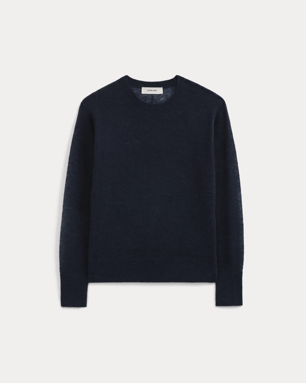 The Air Alpaca鈩?Relaxed Crew Top | Navy