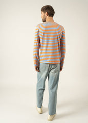 Marinière Minquiers (DENIM/ORANGE FLUO)