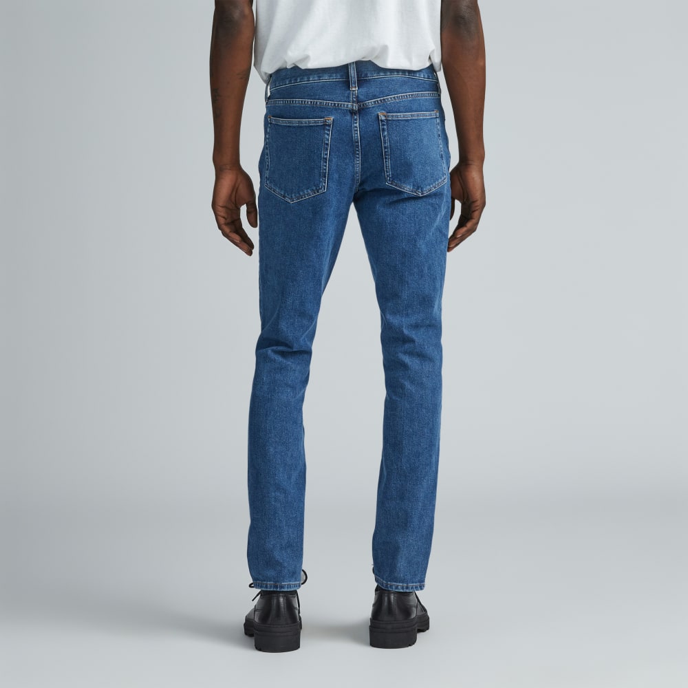 The Slim 4-Way Stretch Organic Jean | Uniform | Marine
