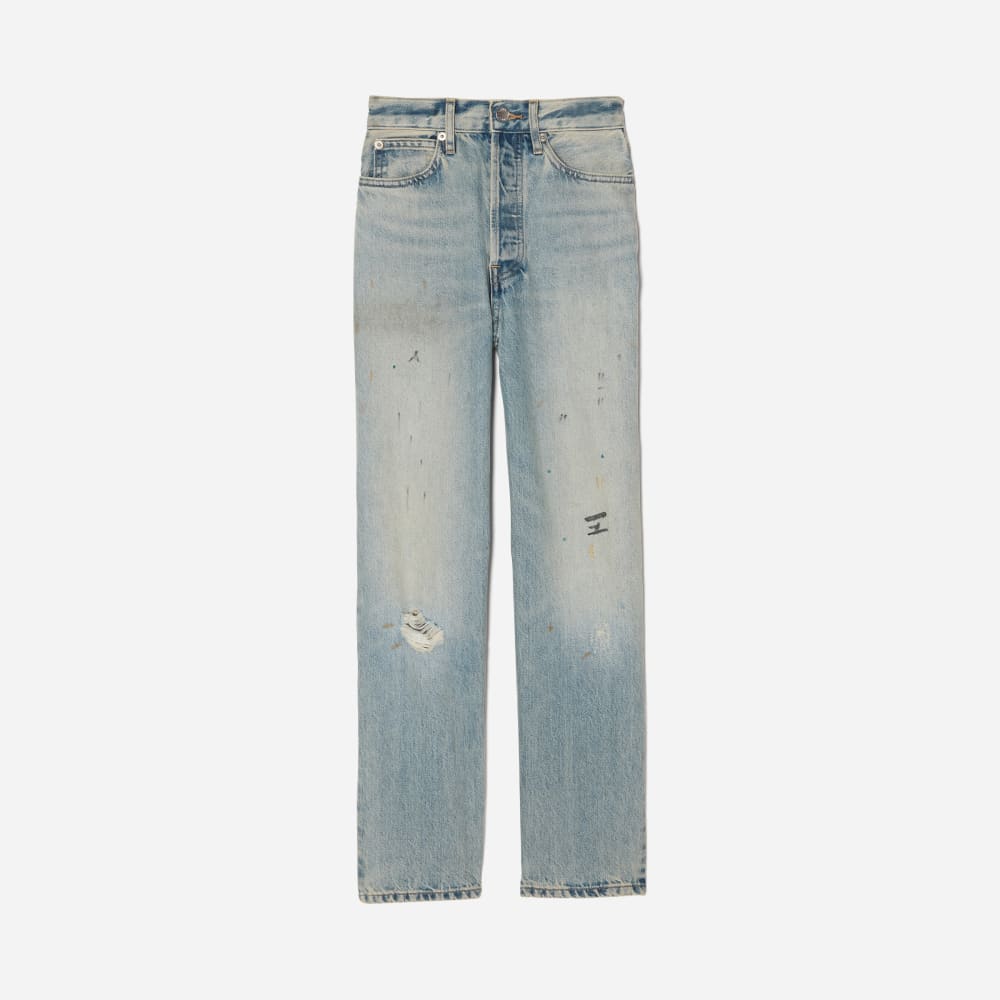 The Rigid Way-High搴?Jean | Paint Splatter | 27.5" Inseam