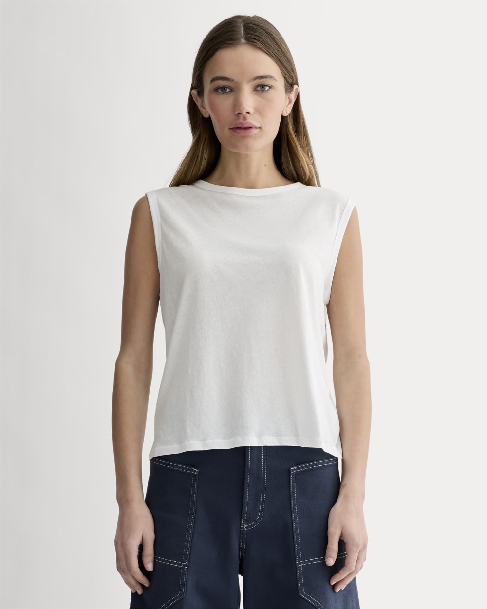 The Air Muscle Tank | White