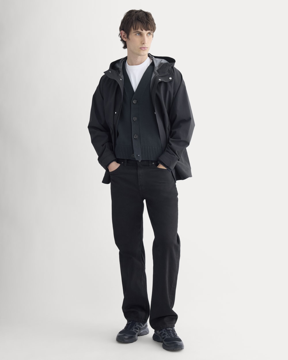 The Re:Cycled Archival Anorak | Black