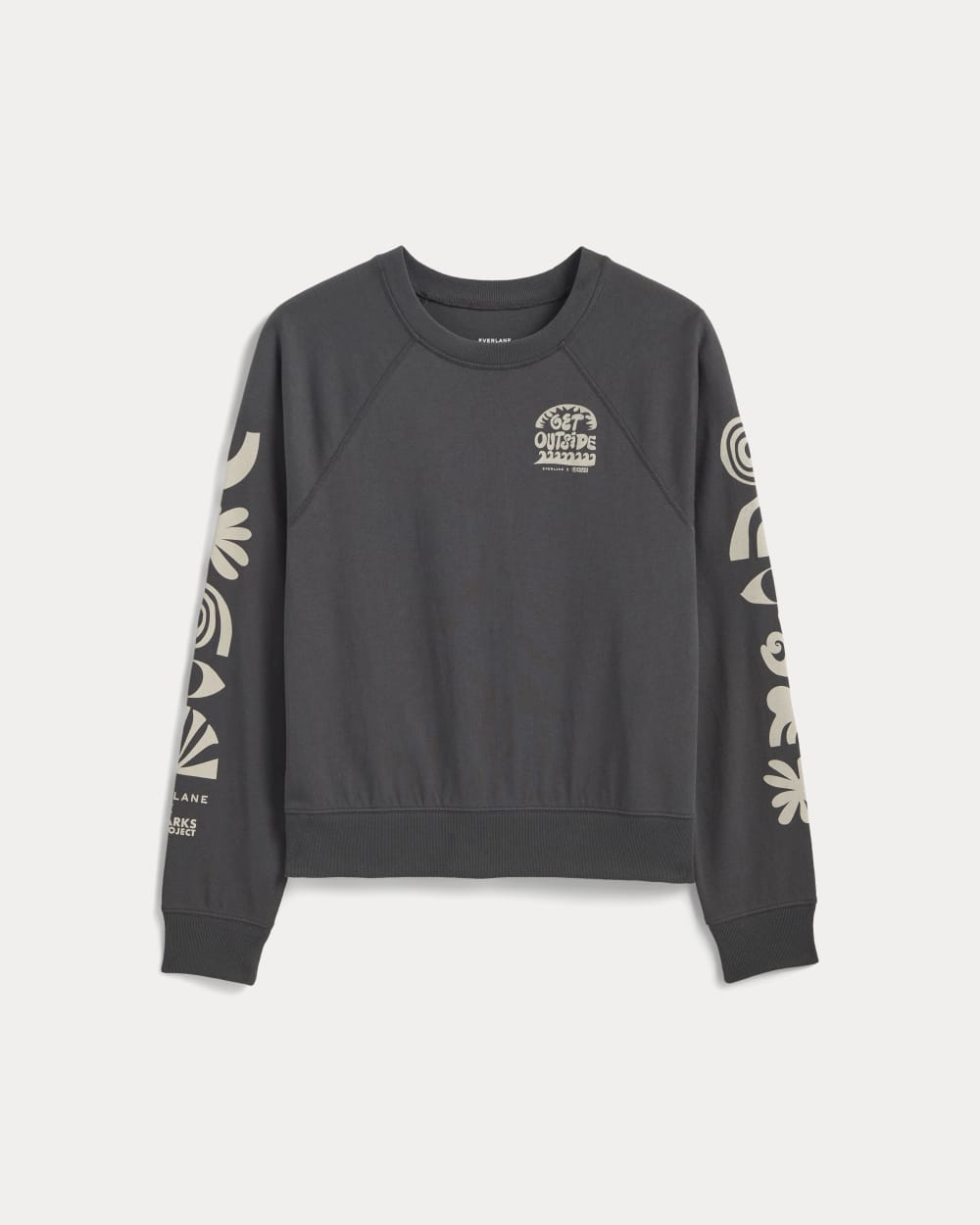 The Saintjamesa x Parks Project Off-Duty Long-Sleeve Tee | Forged Iron / Natural