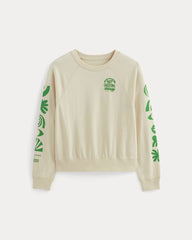 The Saintjamesa x Parks Project Off-Duty Long-Sleeve Tee | Natural / Green