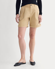 The Pleated Chino Short | Classic Khaki