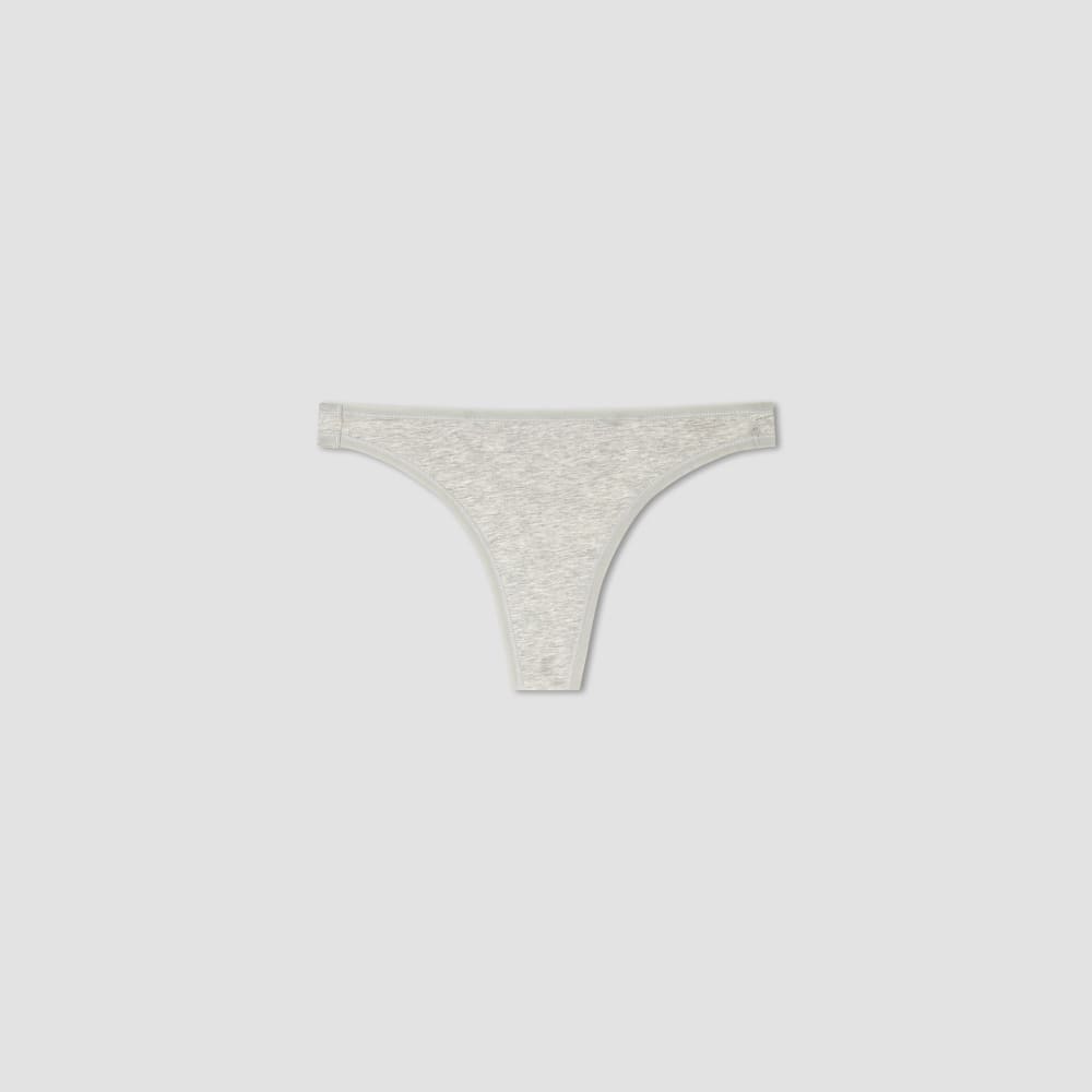 The Cotton Thong | Heathered Grey