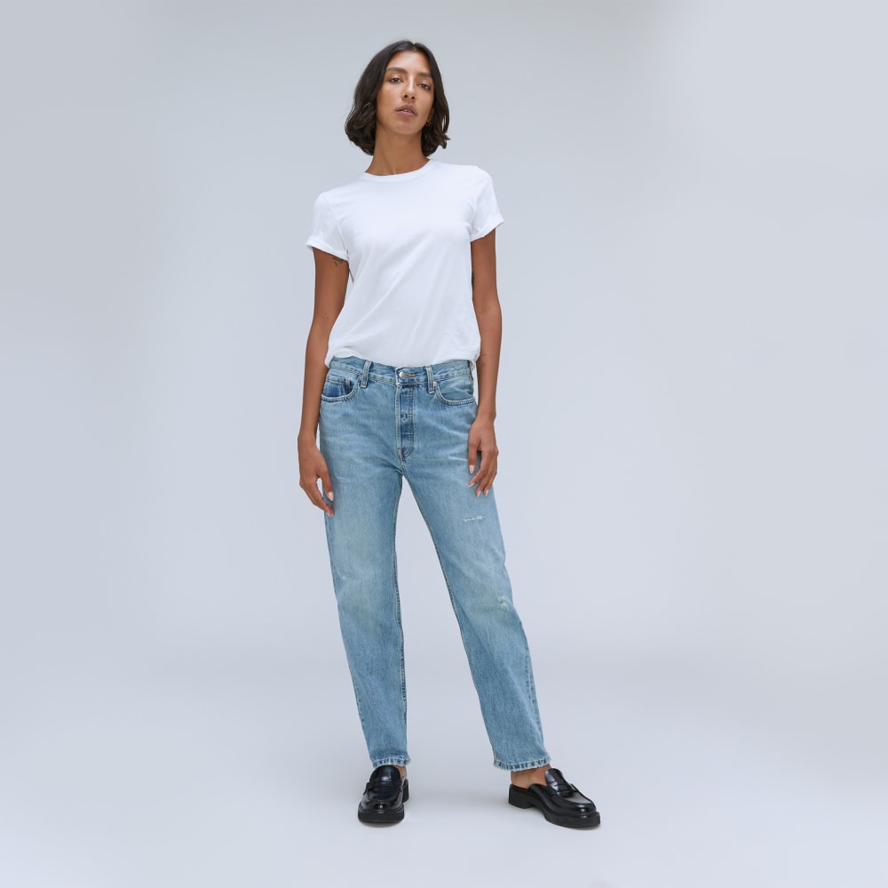 The Rigid Slouch Jean | Broken-In Blue | 27.5閳?Inseam