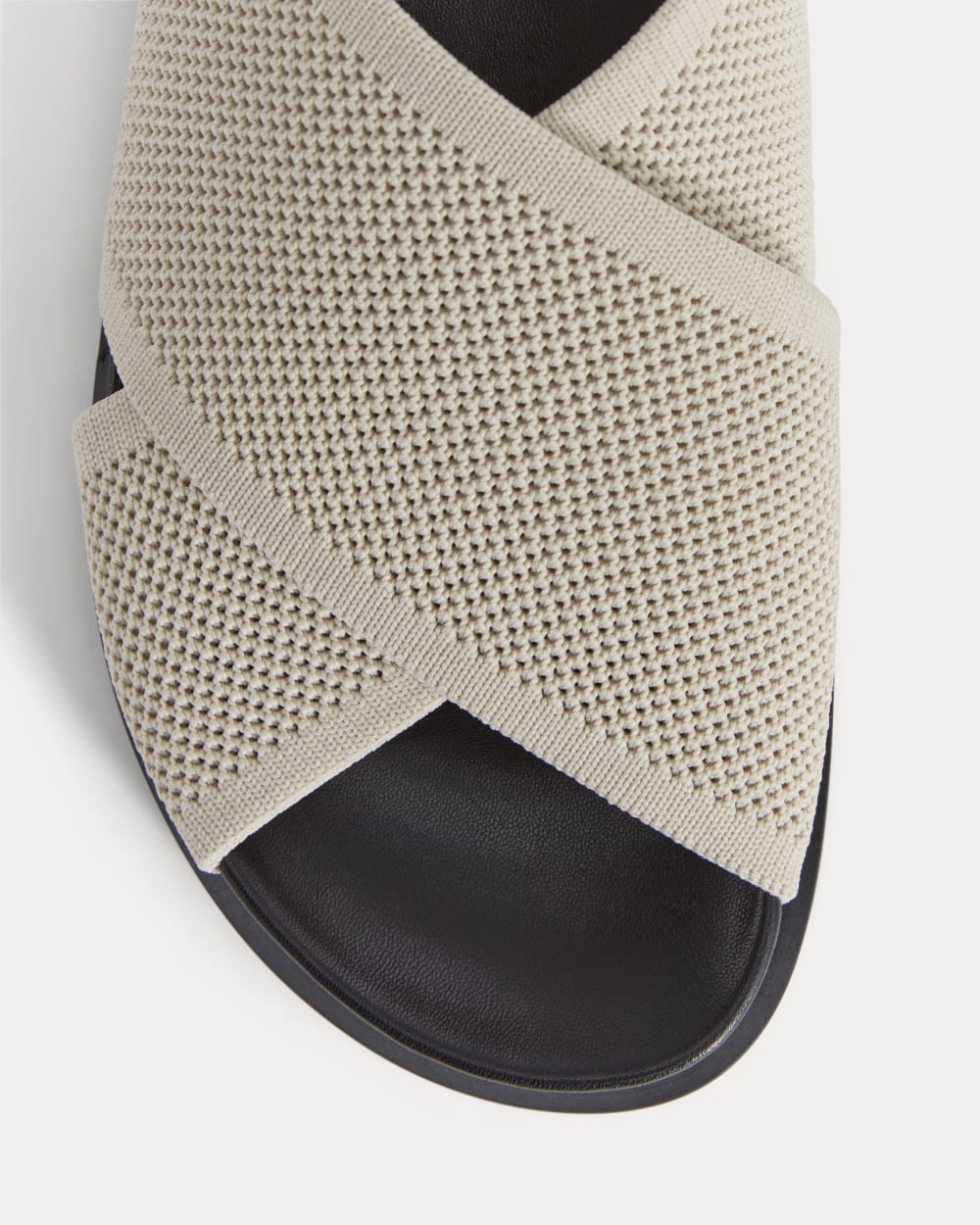 The ReKnit Form Crossover Sandal | Sandshell
