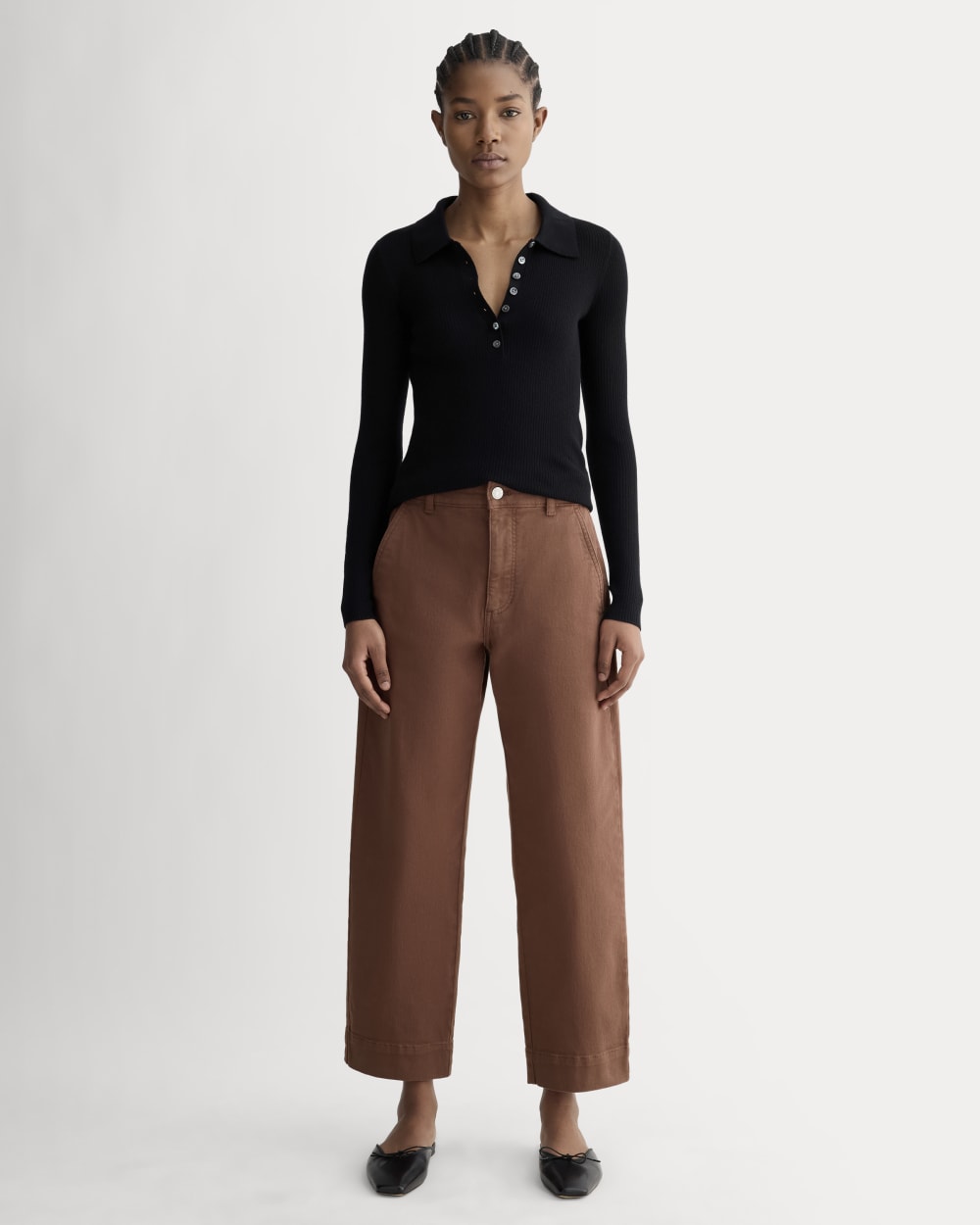 The Utility Straight-Leg Pant | Rosewood | 28.5" Inseam