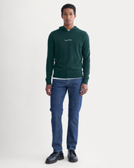 Saintjamesa x Peace & Quiet Cashmere Hoodie | Pine