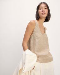 The Scoop Tank in Linen | Cornstalk Chambray