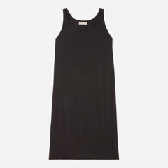 The Naia鈩?Ripple Tank Dress | Black