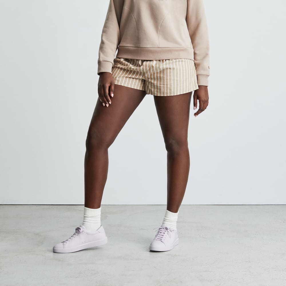 The ReLeather搴?Tennis Shoe | Orchid