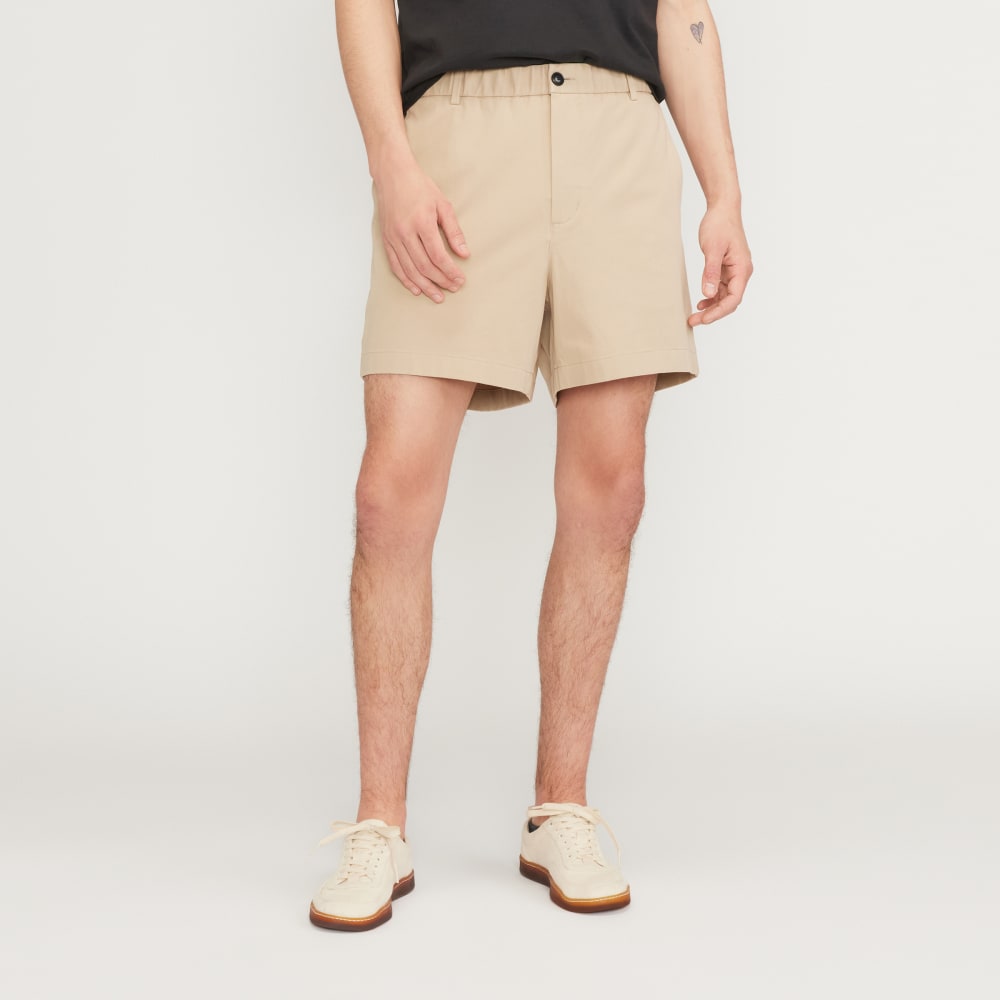 The Pull-On Performance Chino 5" Short | Trench Coat Khaki