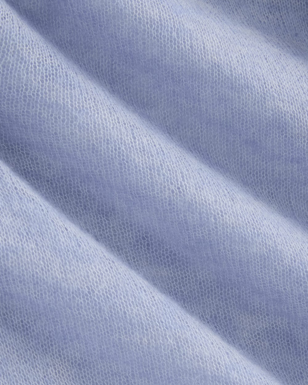The Air Alpaca鈩?Relaxed Crew Top | Soft Blue